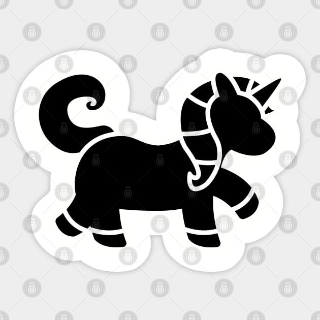 Unicorn Cute Sticker by busines_night